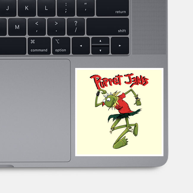 Puppet Jerks-None-Glossy-Sticker-SeamusAran