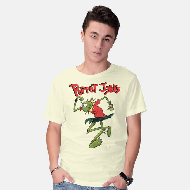 Puppet Jerks-Mens-Basic-Tee-SeamusAran