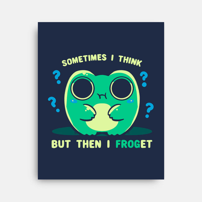 I Froget-None-Stretched-Canvas-TechraNova