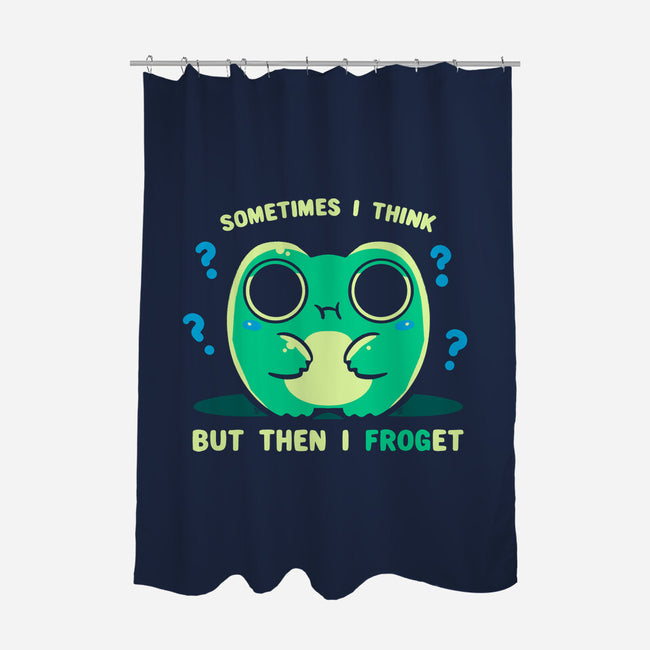 I Froget-None-Polyester-Shower Curtain-TechraNova