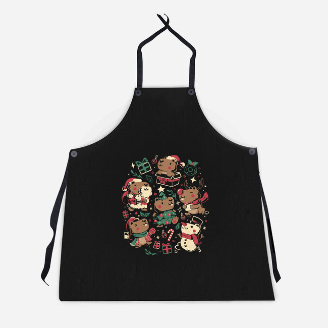 Jolly Capys-Unisex-Kitchen-Apron-eduely