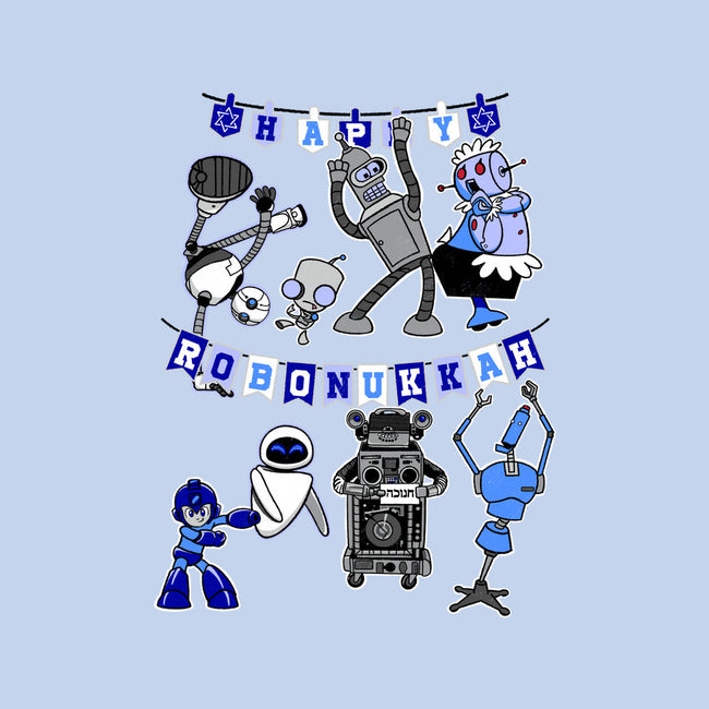 Happy Robonukkah-Unisex-Pullover-Sweatshirt-SeamusAran