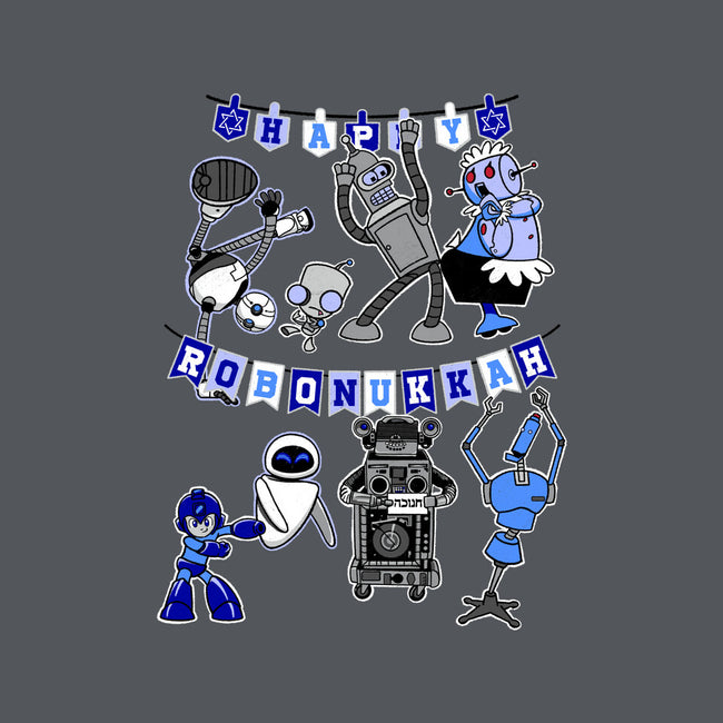 Happy Robonukkah-None-Glossy-Sticker-SeamusAran