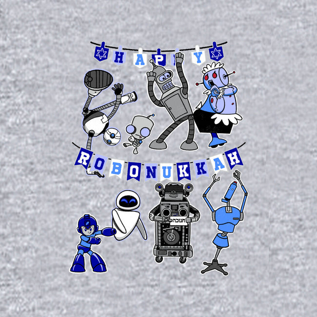 Happy Robonukkah-Unisex-Pullover-Sweatshirt-SeamusAran