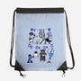 Happy Robonukkah-None-Drawstring-Bag-SeamusAran