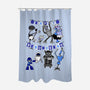 Happy Robonukkah-None-Polyester-Shower Curtain-SeamusAran