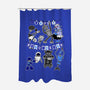 Happy Robonukkah-None-Polyester-Shower Curtain-SeamusAran