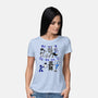 Happy Robonukkah-Womens-Basic-Tee-SeamusAran