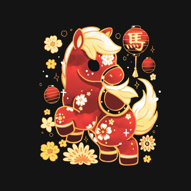 Year Of Horse-Baby-Basic-Tee-Vallina84