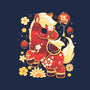 Year Of Horse-Womens-Fitted-Tee-Vallina84