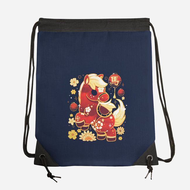 Year Of Horse-None-Drawstring-Bag-Vallina84
