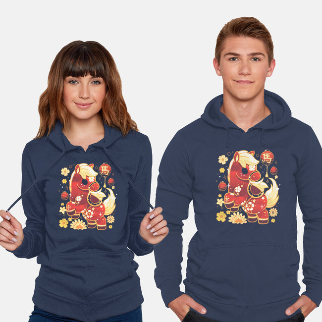 Year Of Horse-Unisex-Pullover-Sweatshirt-Vallina84