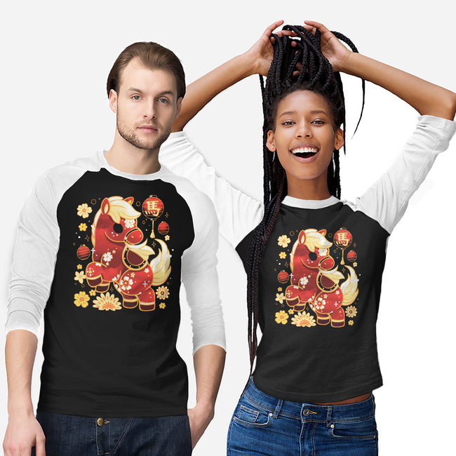 Year Of Horse-Unisex-Baseball-Tee-Vallina84
