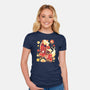 Year Of Horse-Womens-Fitted-Tee-Vallina84