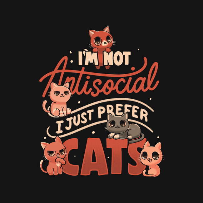 Just Prefer Cats-Unisex-Pullover-Sweatshirt-koalastudio