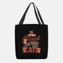 Just Prefer Cats-None-Basic Tote-Bag-koalastudio