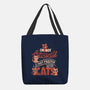Just Prefer Cats-None-Basic Tote-Bag-koalastudio