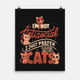Just Prefer Cats-None-Matte-Poster-koalastudio