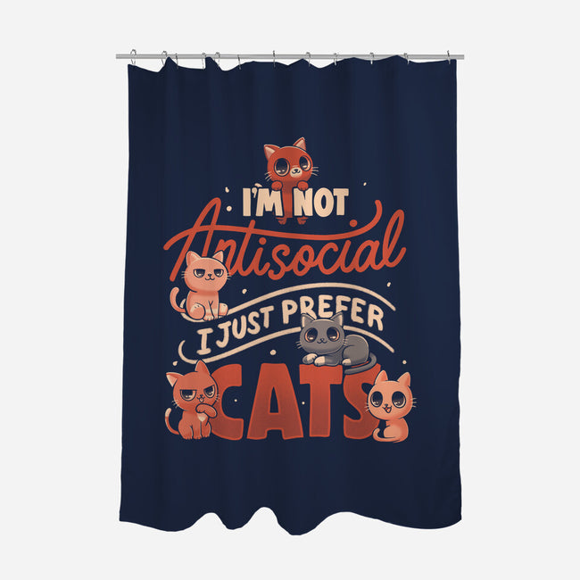 Just Prefer Cats-None-Polyester-Shower Curtain-koalastudio