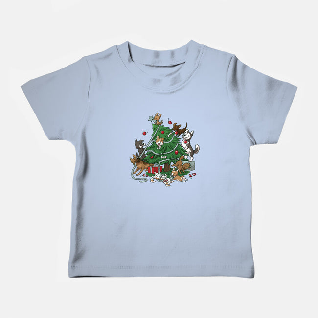 Dog Tree-Baby-Basic-Tee-DoOomcat