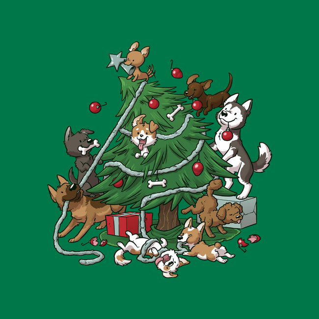 Dog Tree-Mens-Heavyweight-Tee-DoOomcat