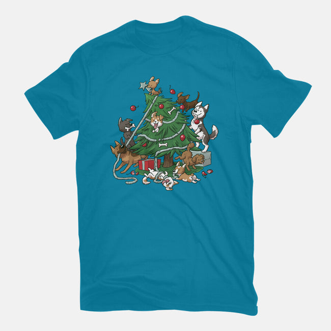 Dog Tree-Mens-Premium-Tee-DoOomcat