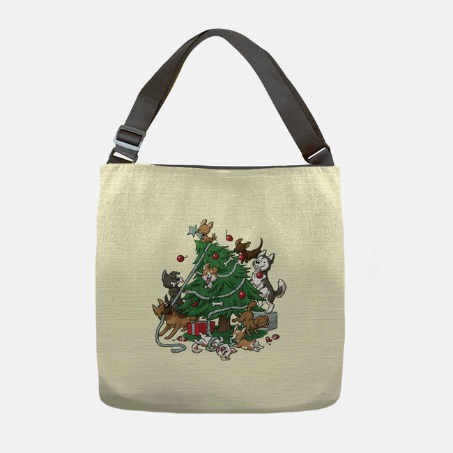 Dog Tree-None-Adjustable Tote-Bag-DoOomcat
