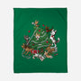 Dog Tree-None-Fleece-Blanket-DoOomcat