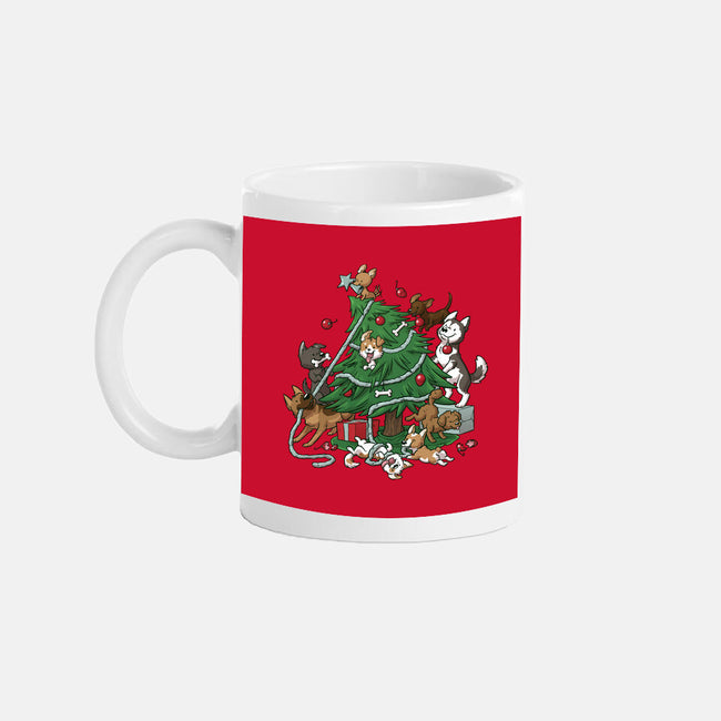 Dog Tree-None-Mug-Drinkware-DoOomcat