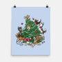Dog Tree-None-Matte-Poster-DoOomcat