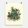 Dog Tree-None-Matte-Poster-DoOomcat