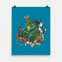 Dog Tree-None-Matte-Poster-DoOomcat