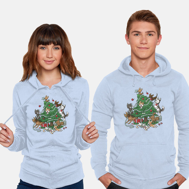 Dog Tree-Unisex-Pullover-Sweatshirt-DoOomcat