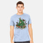 Dog Tree-Mens-Heavyweight-Tee-DoOomcat