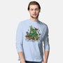 Dog Tree-Mens-Long Sleeved-Tee-DoOomcat