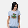 Dog Tree-Womens-Basic-Tee-DoOomcat