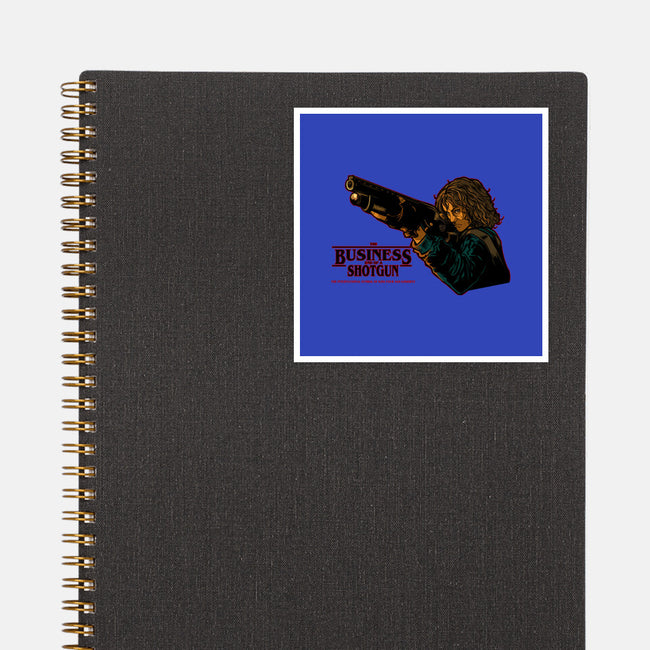 Business End-None-Glossy-Sticker-AndreusD