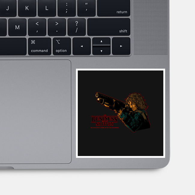 Business End-None-Glossy-Sticker-AndreusD