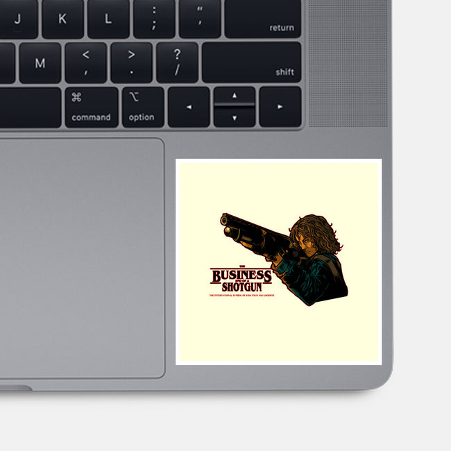 Business End-None-Glossy-Sticker-AndreusD