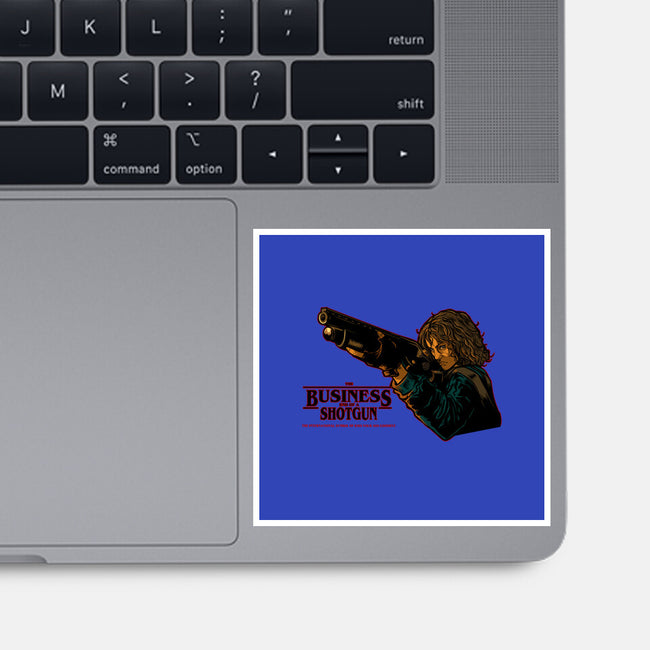 Business End-None-Glossy-Sticker-AndreusD