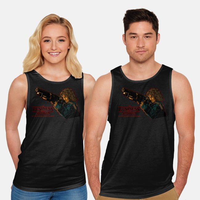 Business End-Unisex-Basic-Tank-AndreusD