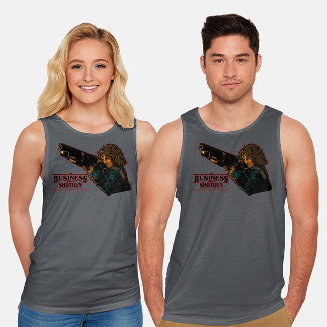 Business End-Unisex-Basic-Tank-AndreusD