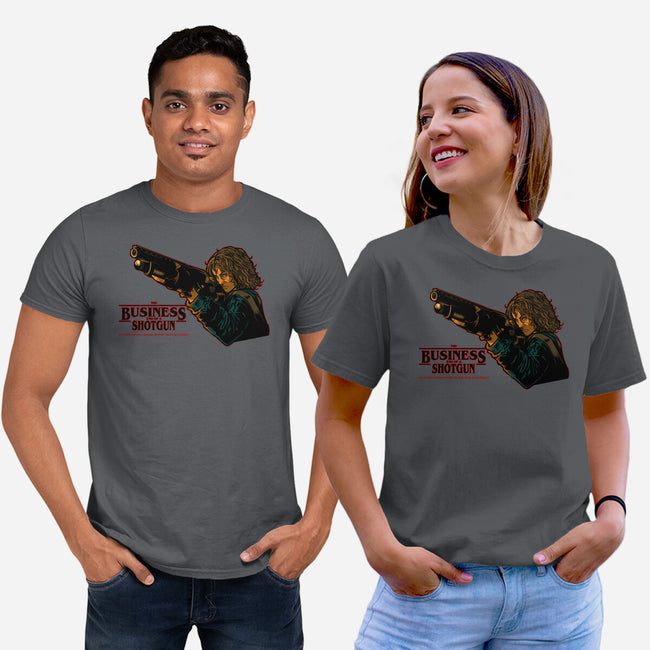 Business End-Unisex-Basic-Tee-AndreusD