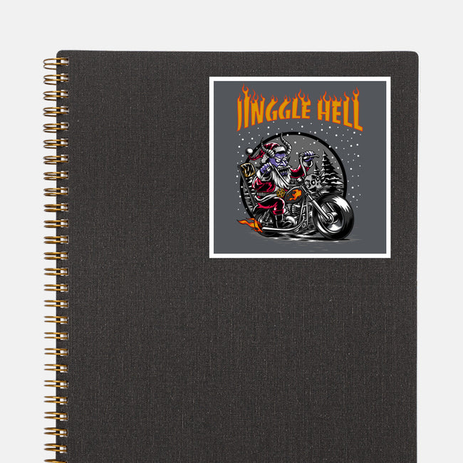 Jinggle Hell-None-Glossy-Sticker-joerawks