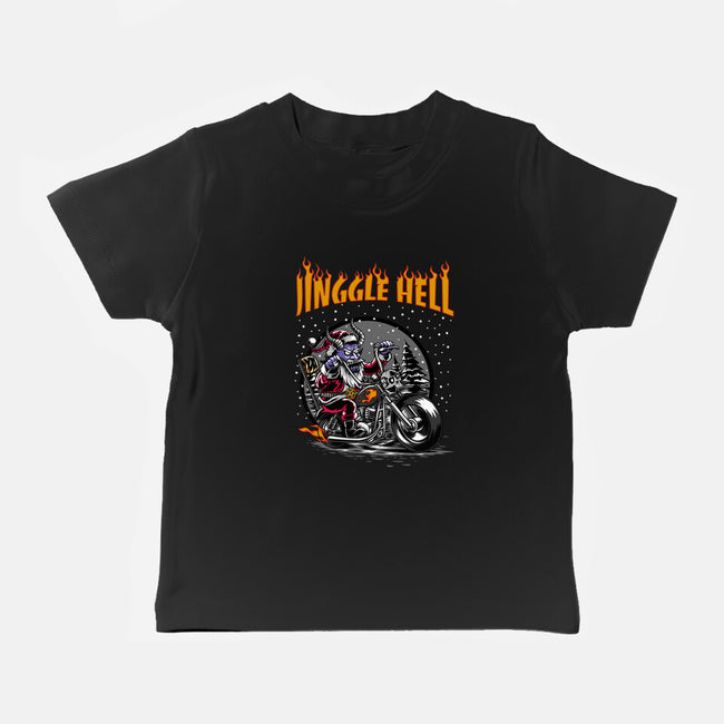 Jinggle Hell-Baby-Basic-Tee-joerawks