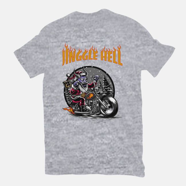 Jinggle Hell-Womens-Fitted-Tee-joerawks