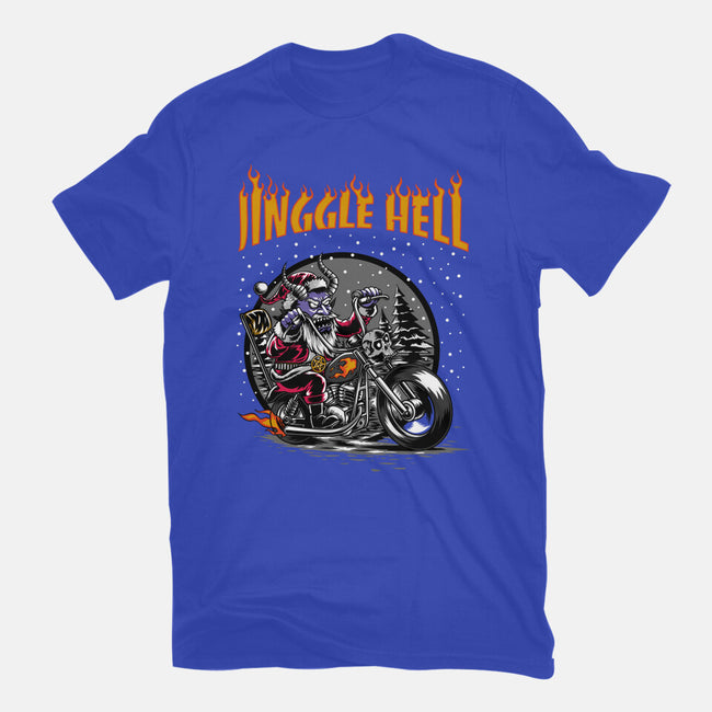 Jinggle Hell-Womens-Fitted-Tee-joerawks