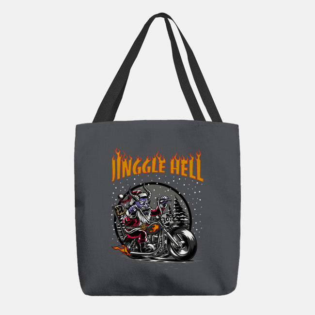 Jinggle Hell-None-Basic Tote-Bag-joerawks