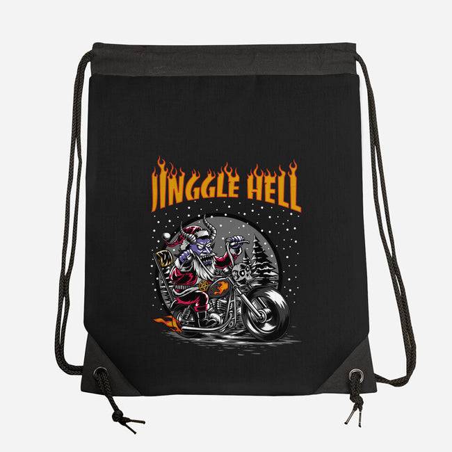 Jinggle Hell-None-Drawstring-Bag-joerawks