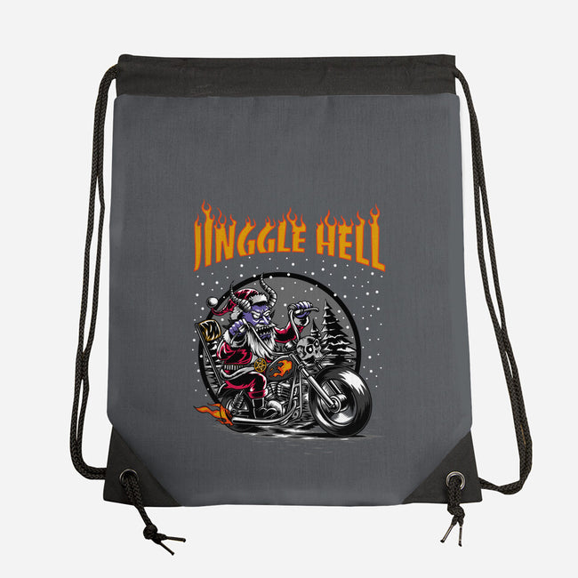 Jinggle Hell-None-Drawstring-Bag-joerawks